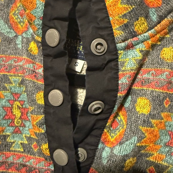 Simply Southern Colorful Aztec Patterned Pullover Sweater - Picture 4 of 10